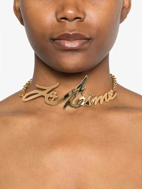 Balmain: Collier online - Colliers - Or