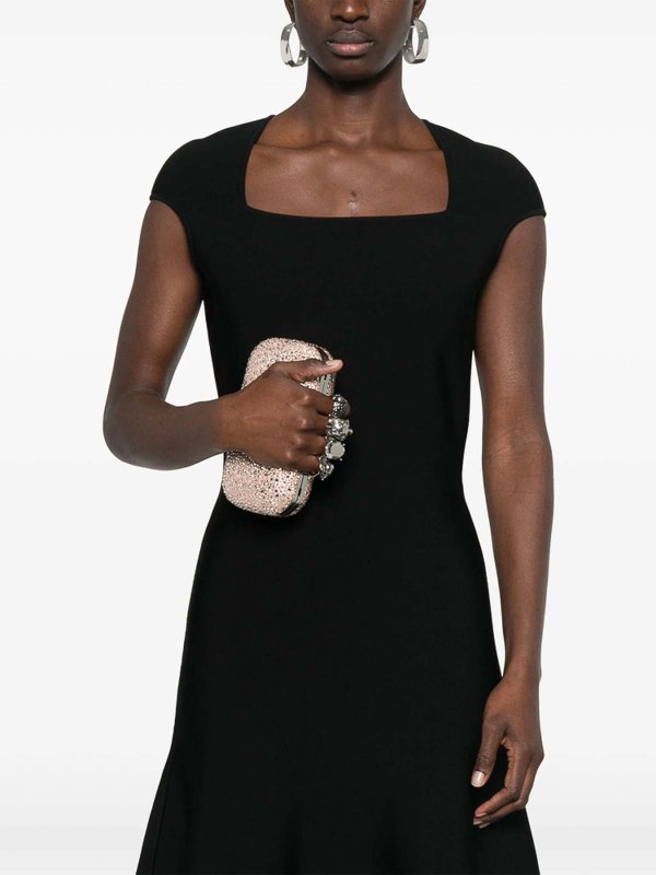 The Best Shops ALEXANDER MCQUEEN: クロスボディバッグ - クロスボディバッグ - ヌードカラー