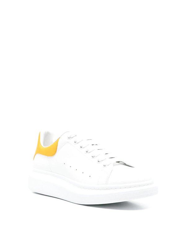 ALEXANDER MCQUEEN: Chaussures de sport online - Baskets - Blanc