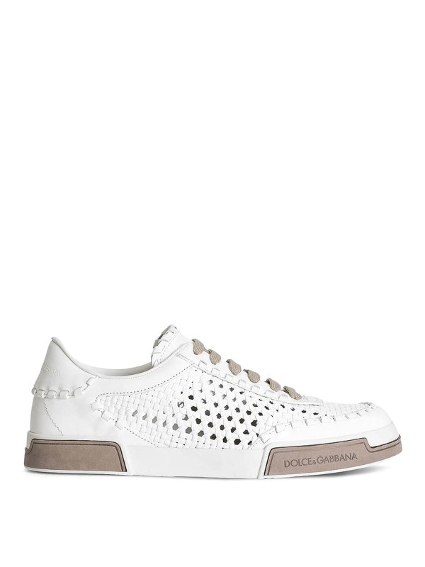スニーカー Dolce & Gabbana SNEAKER (A20195A9T93 8V750) Portofino Yacht shoes in Beige for Men | Dolce&Gabbana®