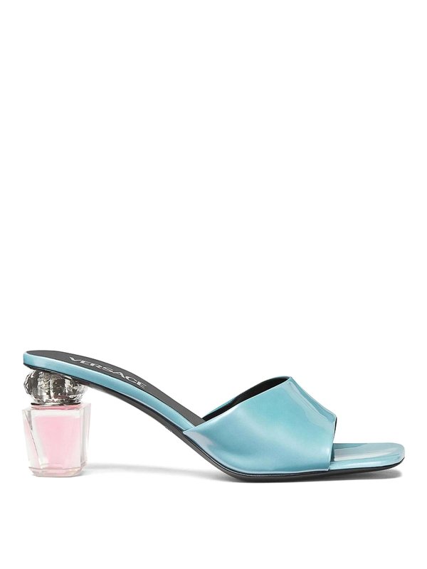 VERSACE: ロファー＆スリッパ - ローファー - ブルー