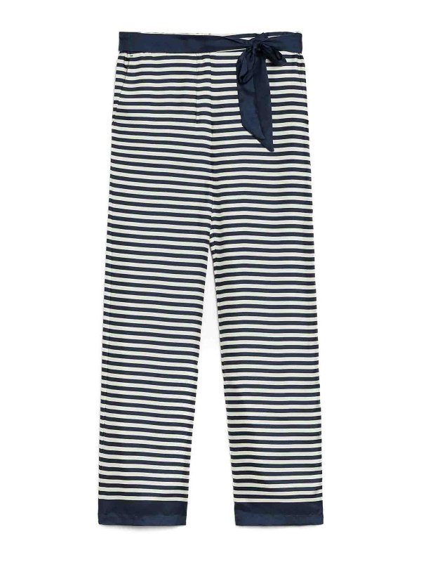 S MAX MARA: トラウザーショーツ - ショートパンツ - ブルー