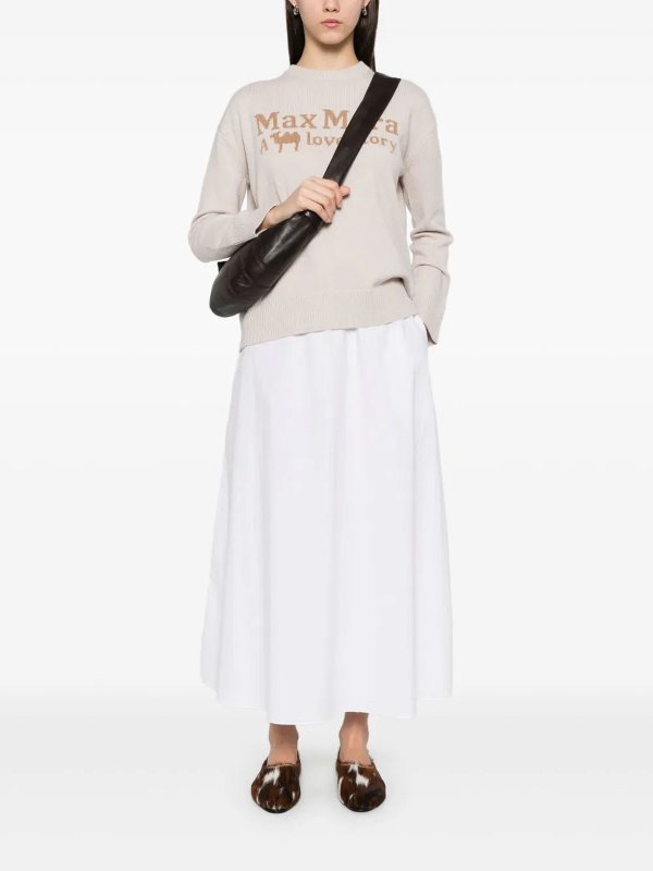 ボートネック - ベージュ shop online: S MAX MARA