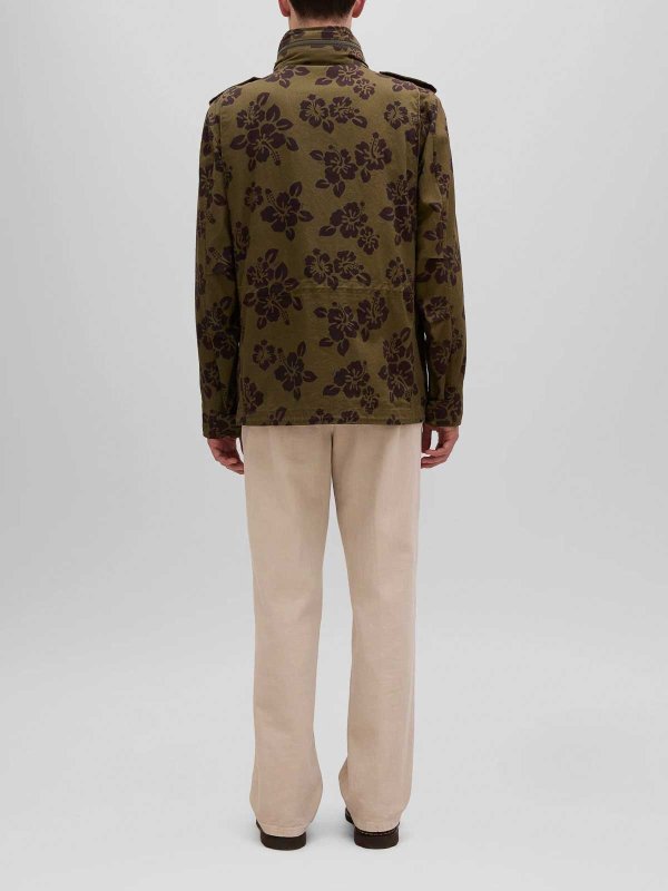ASPESI: blazers online - Hibiscus green jacket