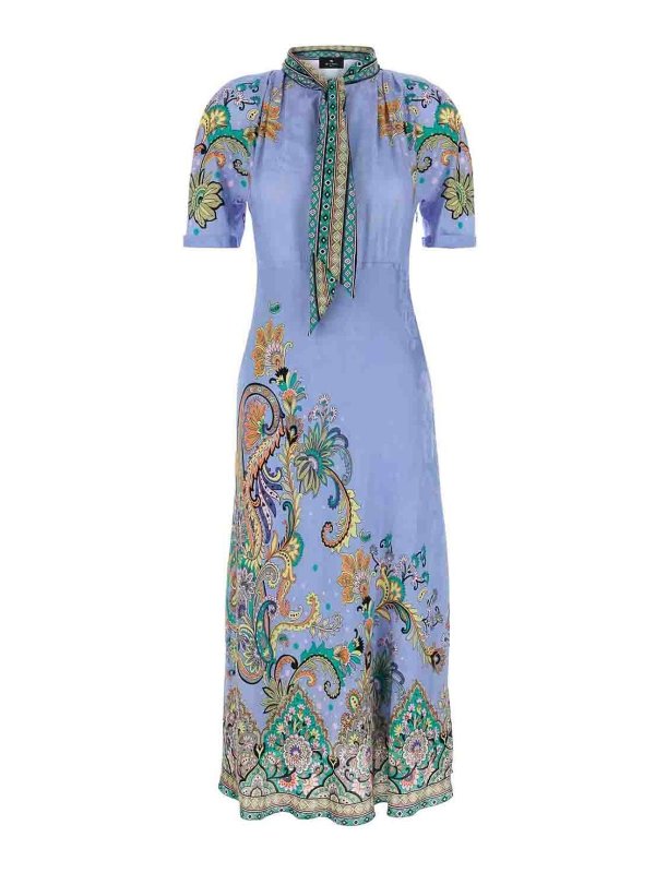 ETRO: Maxikleider - Maxikleid - Hellblau