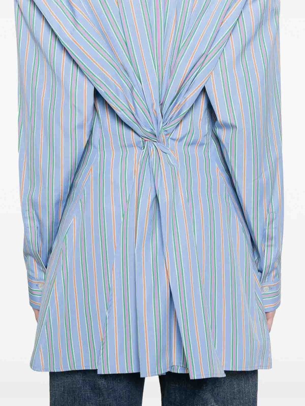 Camicia Righe Azzurro shop online: ETRO