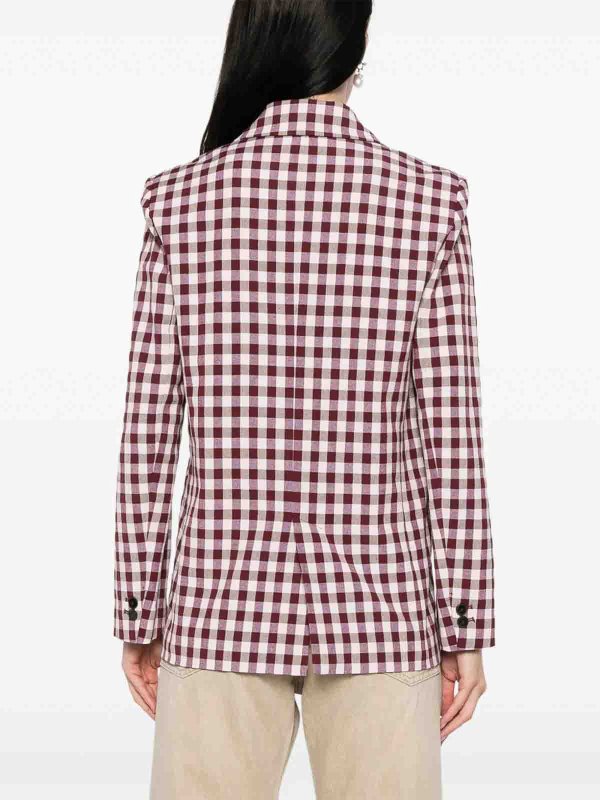 FORTE FORTE buy online Gingham Padre Jacket