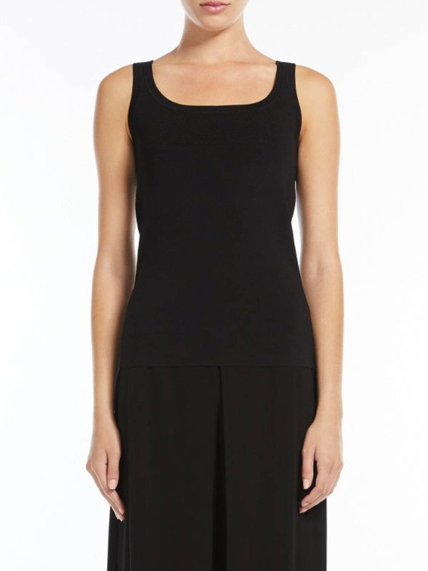 The Best Shops Max Mara: トップス＆タンクトップ - トップ/タンクトップ - 黒