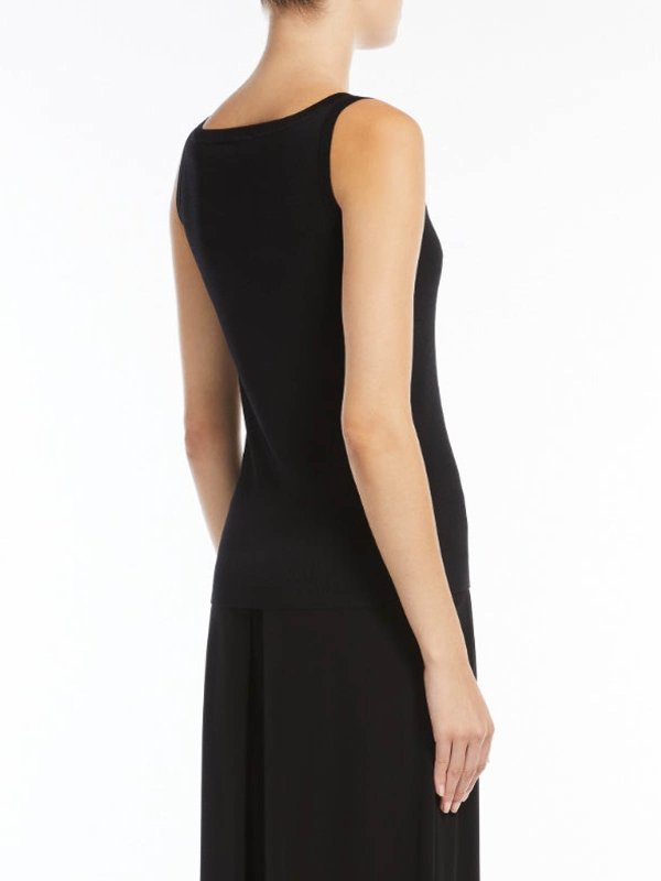 トップ/タンクトップ - 黒 shop online: Max Mara