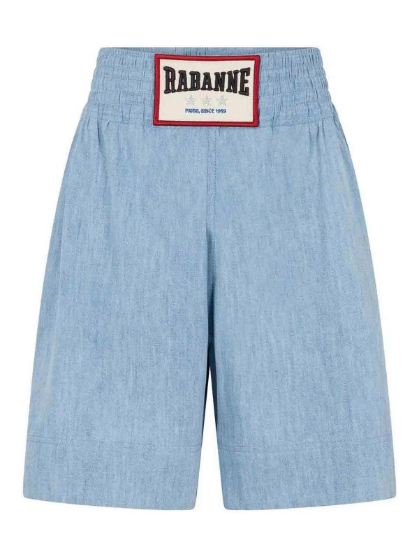 RABANNE: abiti corti - Denim breve