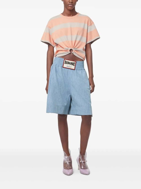 RABANNE: abiti corti online - Denim breve