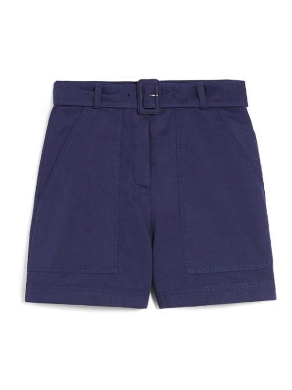 WEEKEND MAX MARA: Shorts - Shorts - Azul
