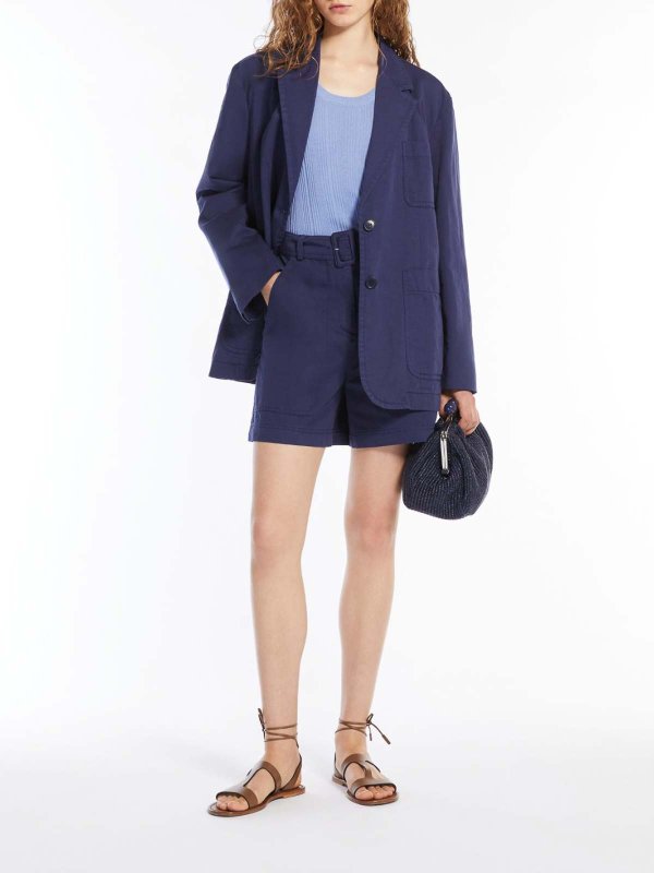 Shorts - Azul shop online: WEEKEND MAX MARA