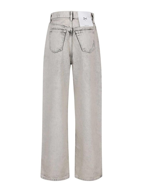 3X1: Jeans évasés online - Jean Bootcut - Délavé