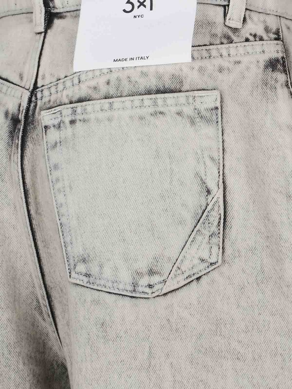 The Best Shops 3X1: Jeans évasés - Jean Bootcut - Délavé