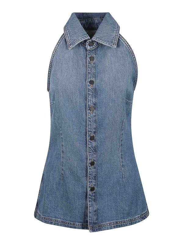 3X1: Hemden - Hemd - Jeansblau