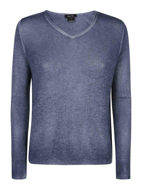 AVANT-TOI: Pull col rond - Pull Col Rond - Bleu