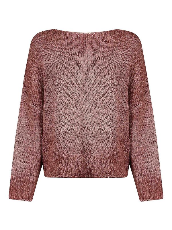 AVANT-TOI: Escotes barcos - Suéter Con Escote Barco