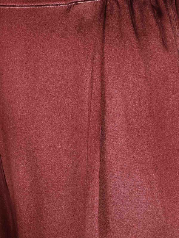 The Best Shops AVANT-TOI: トラウザーショーツ - ショートパンツ - ダークレッド