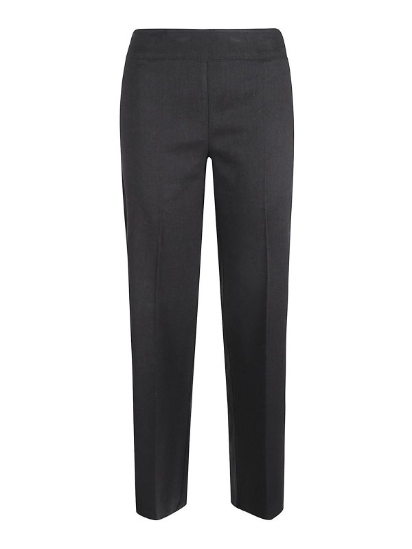 AVENUE MONTAIGNE: トラウザーショーツ - ショートパンツ - 黒