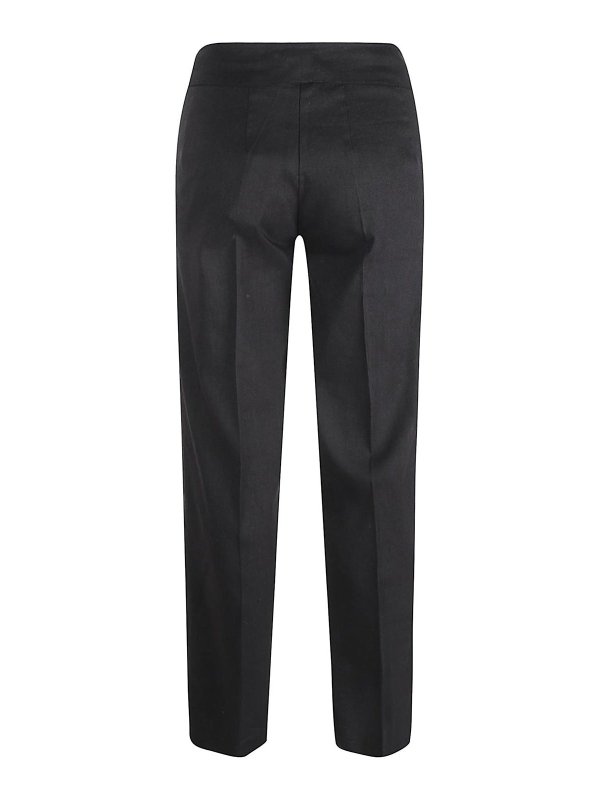 The Best Shops AVENUE MONTAIGNE: トラウザーショーツ - ショートパンツ - 黒