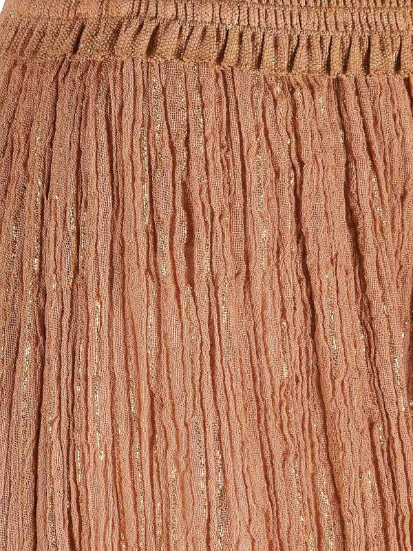 CHRISTIANZEN: mini skirts online - Beige skirts