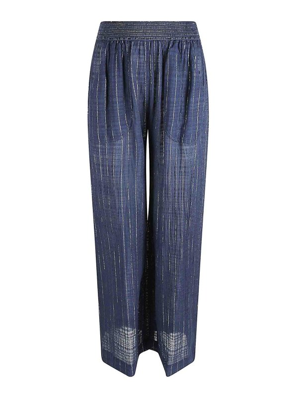 CHRISTIANZEN: トラウザーショーツ - ショートパンツ - ブルー