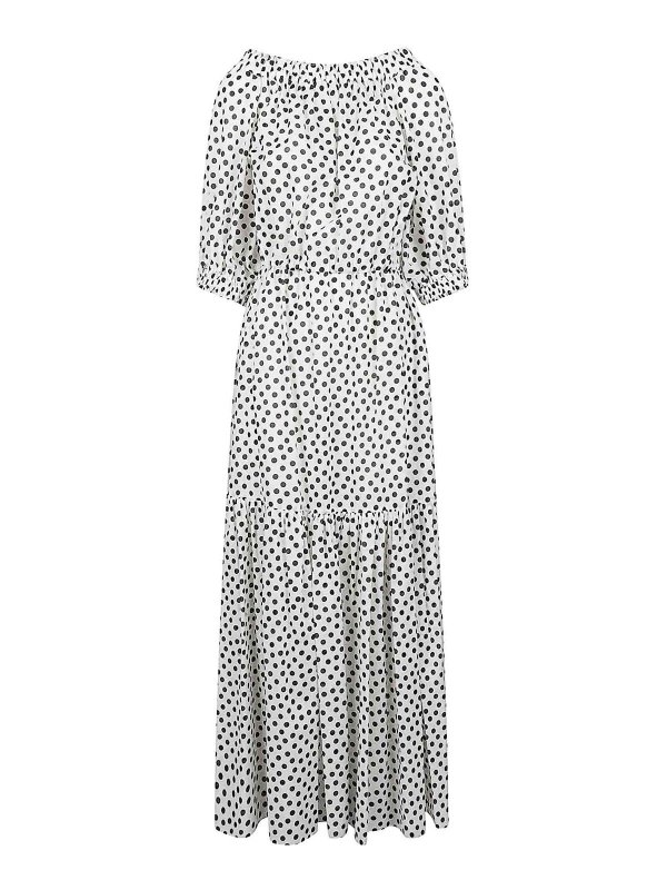 CRIDA: ニーレングスドレス - 膝丈ドレス - 白