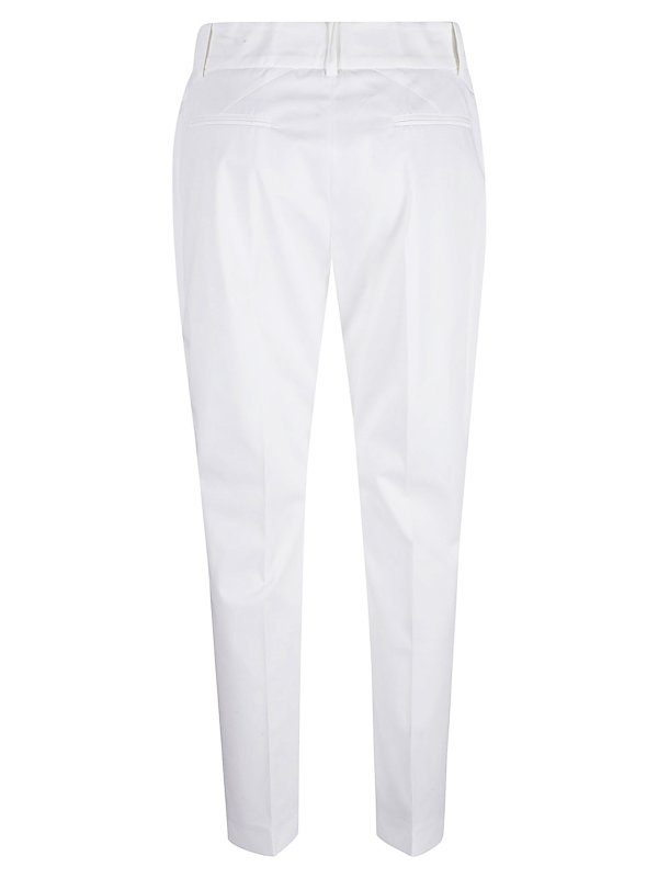 The Best Shops ELEVENTY: トラウザーショーツ - ショートパンツ - 白