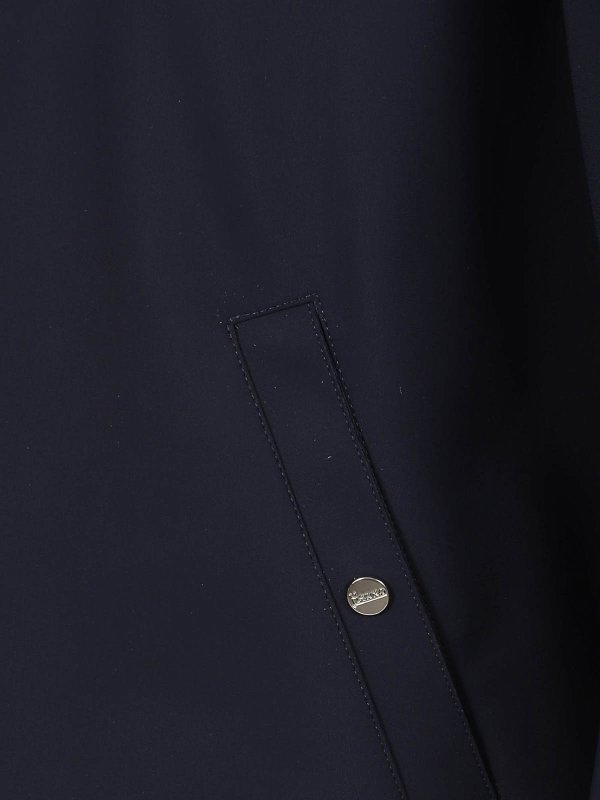 The Best Shops HERNO: カジュアルジャケット - カジュアルジャケット - ブルー