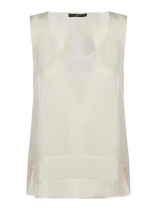 HIGH: Tops und Tank Tops - Top - Weiß