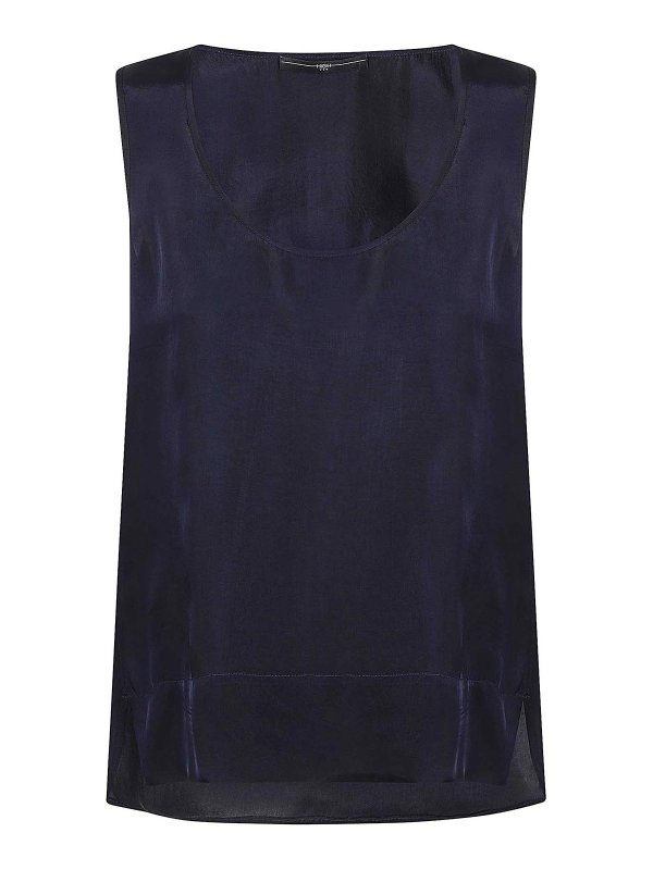 HIGH: Tops und Tank Tops - Top - Blau