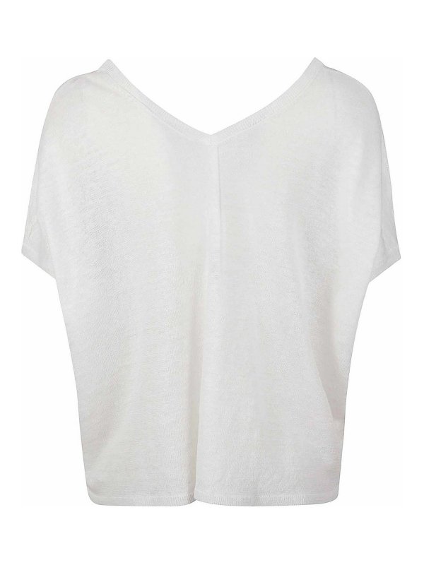 Kangra Cashmere: ボートネック online - ボートネック - 白