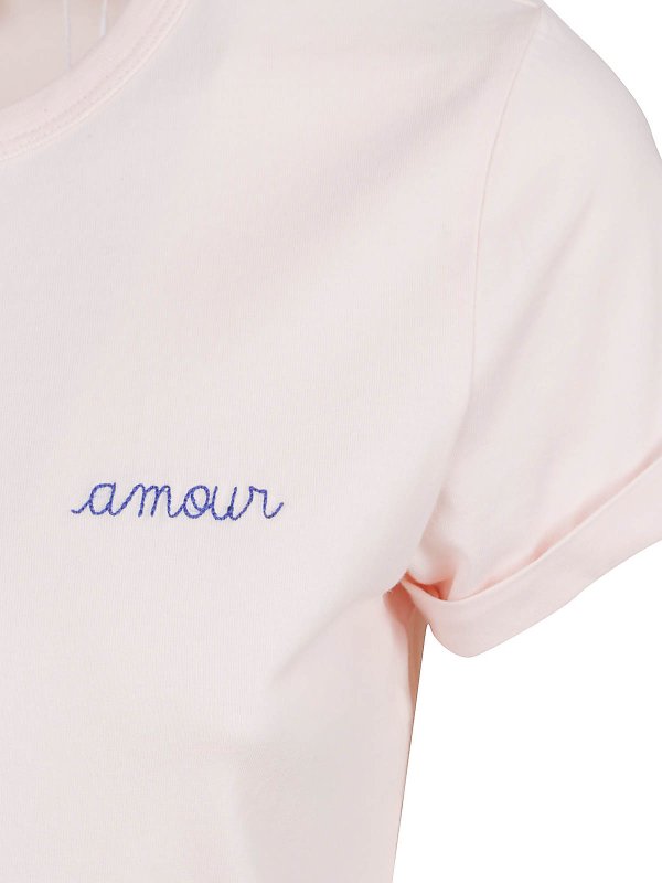 The Best Shops MAISON LABICHE: Camisetas - Camiseta - Color Carne Y Neutral
