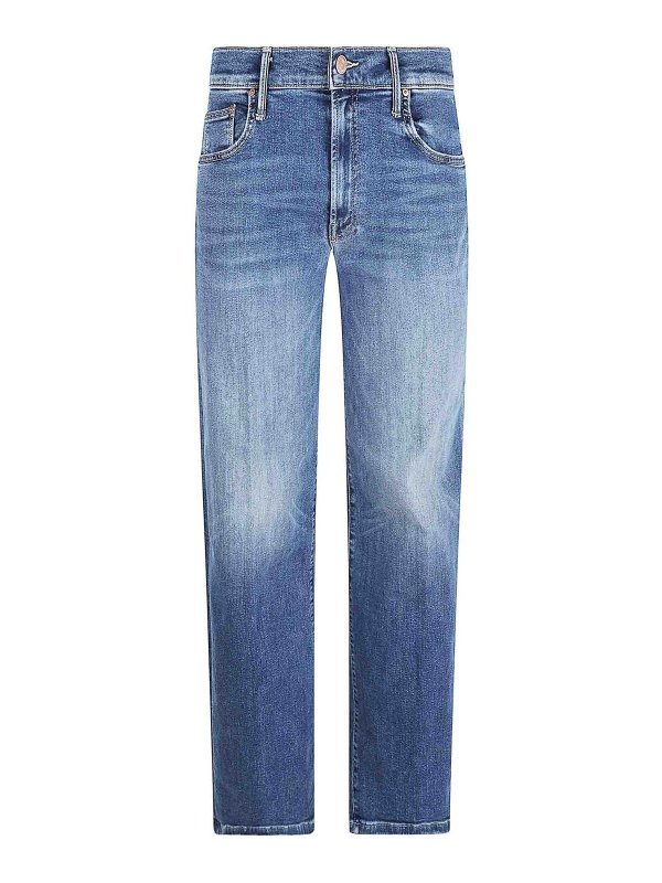 MOTHER: Jeans évasés - Jean Bootcut - Délavé
