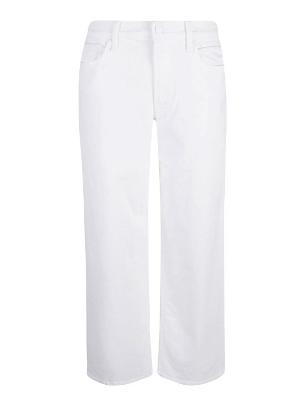 デニム・ジーパン MOTHER Women Denim Pants 10798544TNN WHITE Mother Denim Jeans - White - Women | 10798544TNN | thebs.com