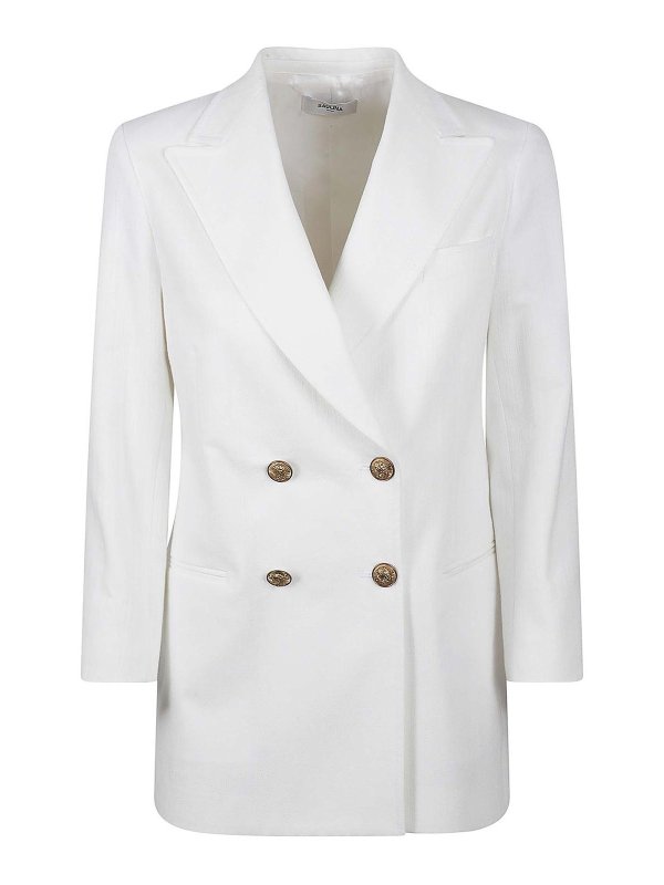 SAULINA: Casualjacken - Casualjacke - Weiß