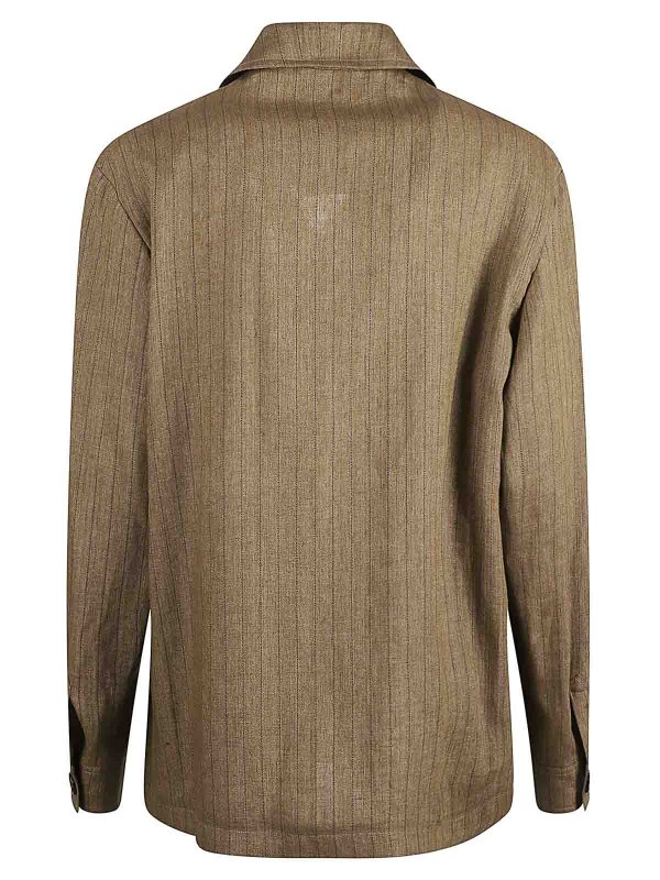 The Best Shops SAULINA: casual jackets - Linen Jacket