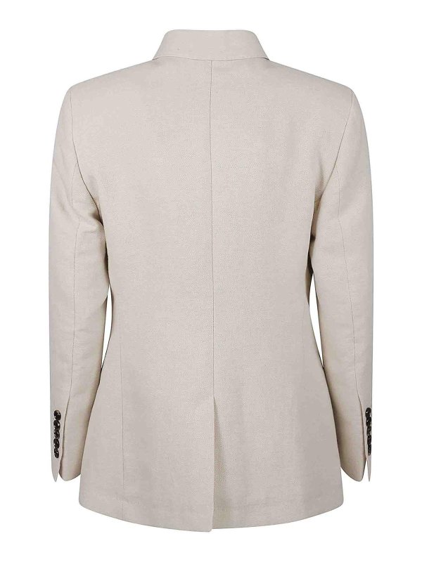 SAULINA: casual jackets online - Linen Jacket