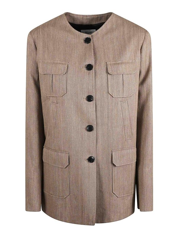 SAULINA: カジュアルジャケット - カジュアルジャケット - ベージュ