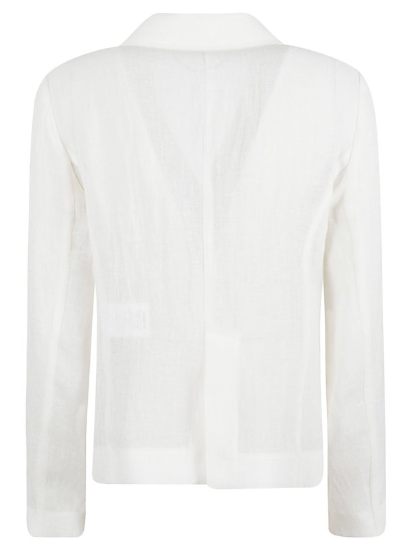 The Best Shops TSOLO MUNKH: casual jackets - Linen Blend Jacket