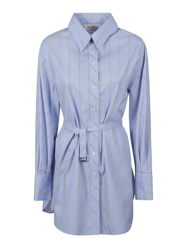 TSOLO MUNKH: Hemden - Hemd - Hellblau