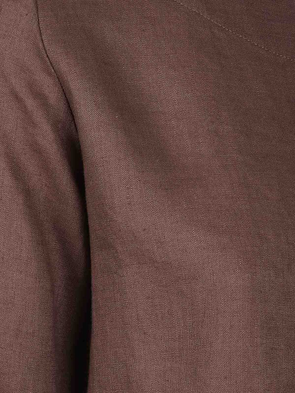 WHYCI: シャツ online - シャツ - ブラウン