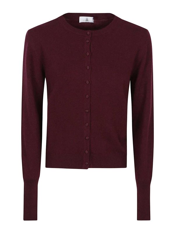 eleven88: ボートネック - ボートネック - ダークレッド