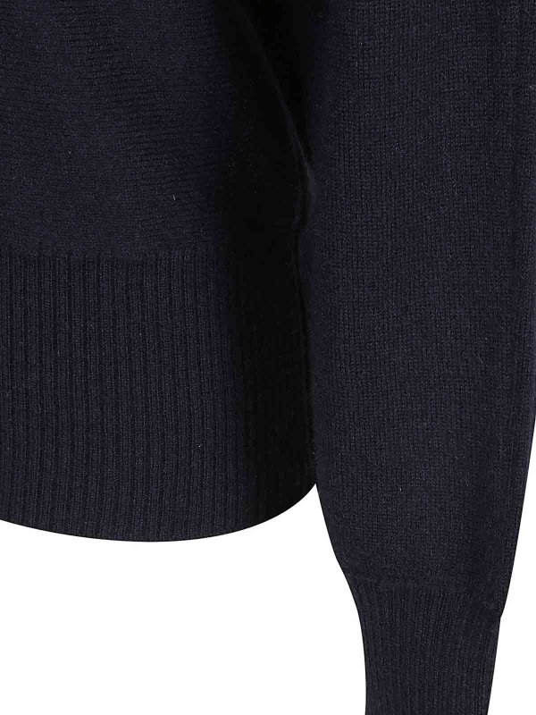 The Best Shops eleven88: U-Boot-Ausschnitt - U-Boot-Pullover - Blau