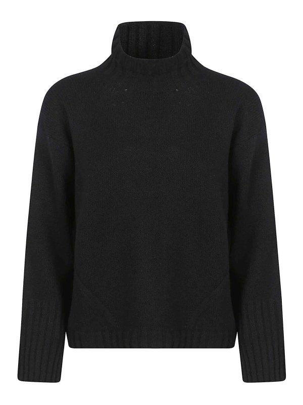 eleven88: Col bateau - Pull Col Bateau - Noir