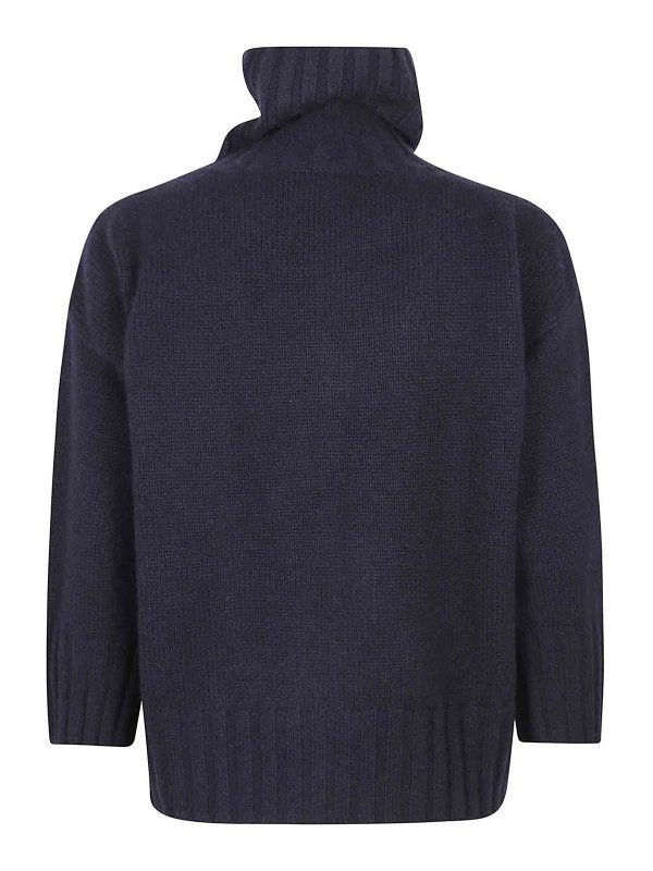 eleven88: U-Boot-Ausschnitt online - U-Boot-Pullover - Blau
