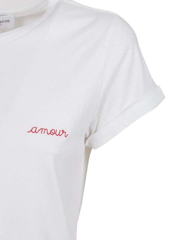 The Best Shops MAISON LABICHE: T-shirts - T-Shirt - Weiß