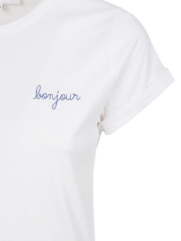 The Best Shops MAISON LABICHE: T-shirts - T-Shirt - Weiß