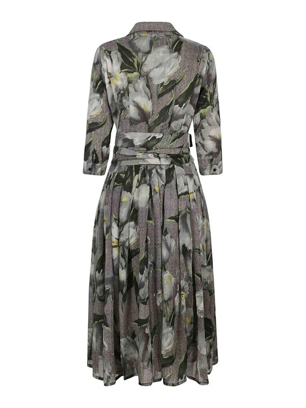 SAMANTHA SUNG: ニーレングスドレス online - 膝丈ドレス - グレー